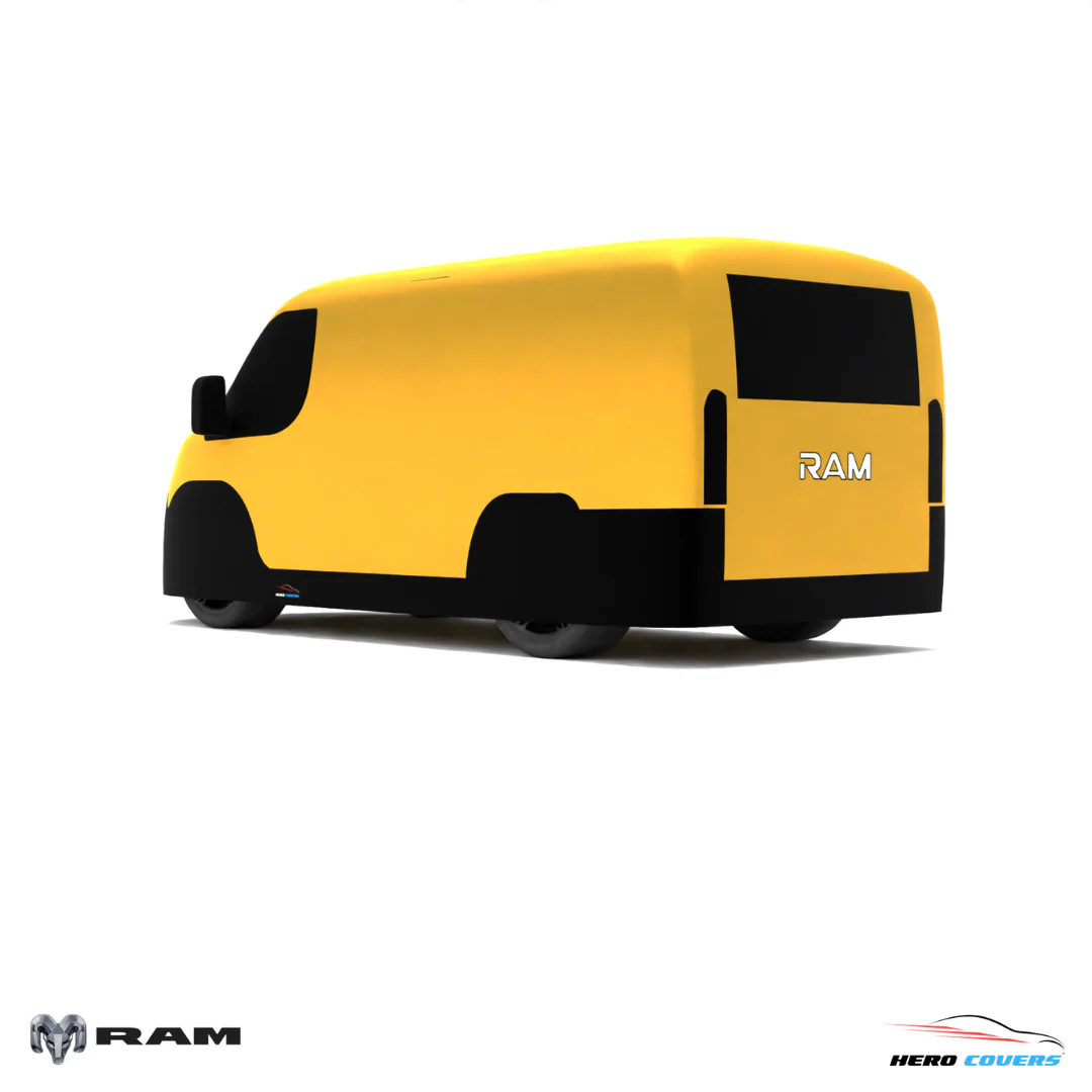 RAM PROMASTER (2020) Car Cover: Indoor or Outdoor Use - HeroCovers - Image 23