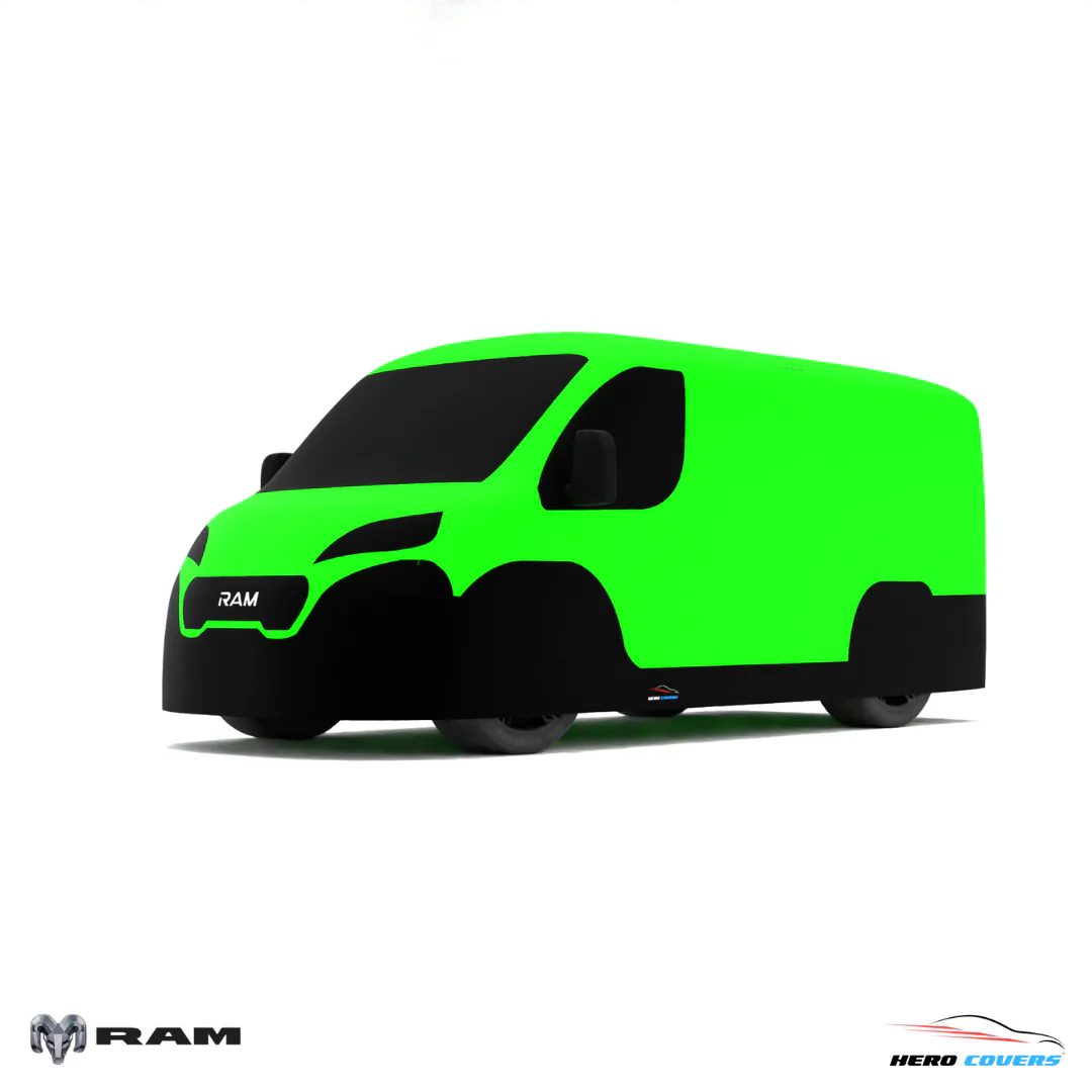RAM PROMASTER (2020) Car Cover: Indoor or Outdoor Use - HeroCovers - Image 25