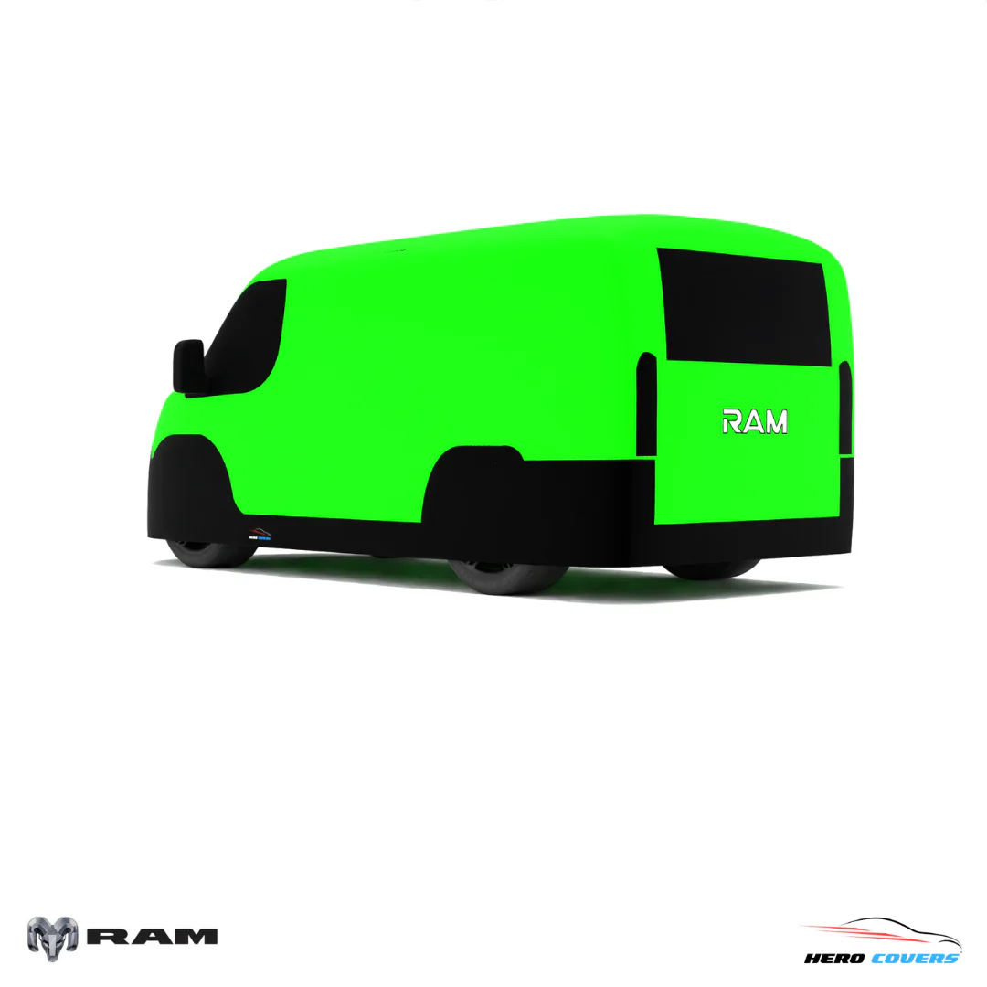 RAM PROMASTER (2020) Car Cover: Indoor or Outdoor Use - HeroCovers - Image 27