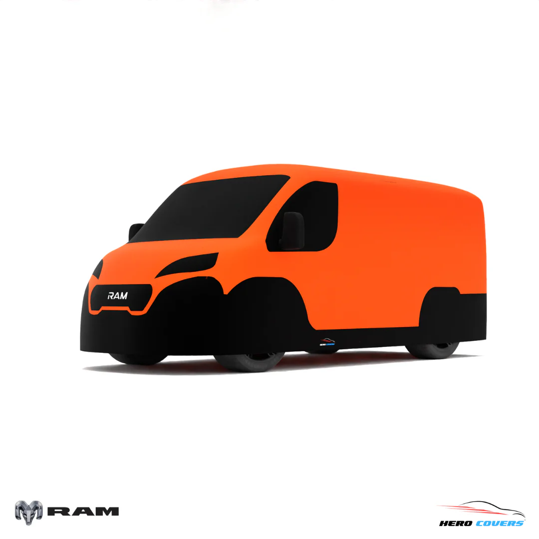 RAM PROMASTER (2020) Car Cover: Indoor or Outdoor Use - HeroCovers - Image 29