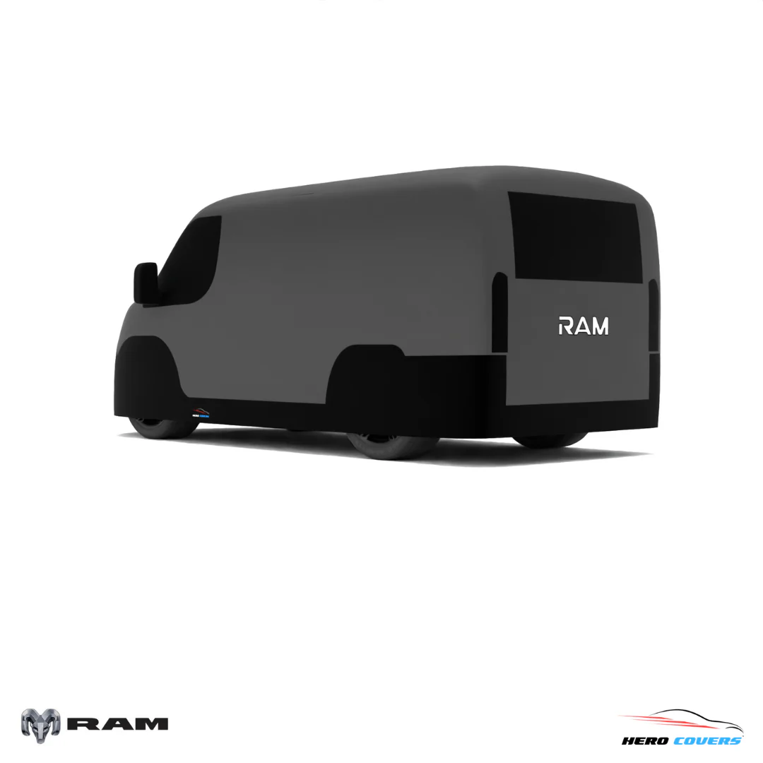 RAM PROMASTER (2020) Car Cover: Indoor or Outdoor Use - HeroCovers - Image 3