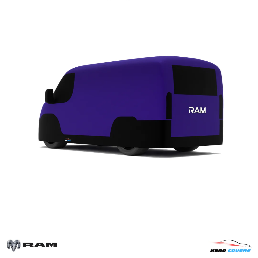 RAM PROMASTER (2020) Car Cover: Indoor or Outdoor Use - HeroCovers - Image 39