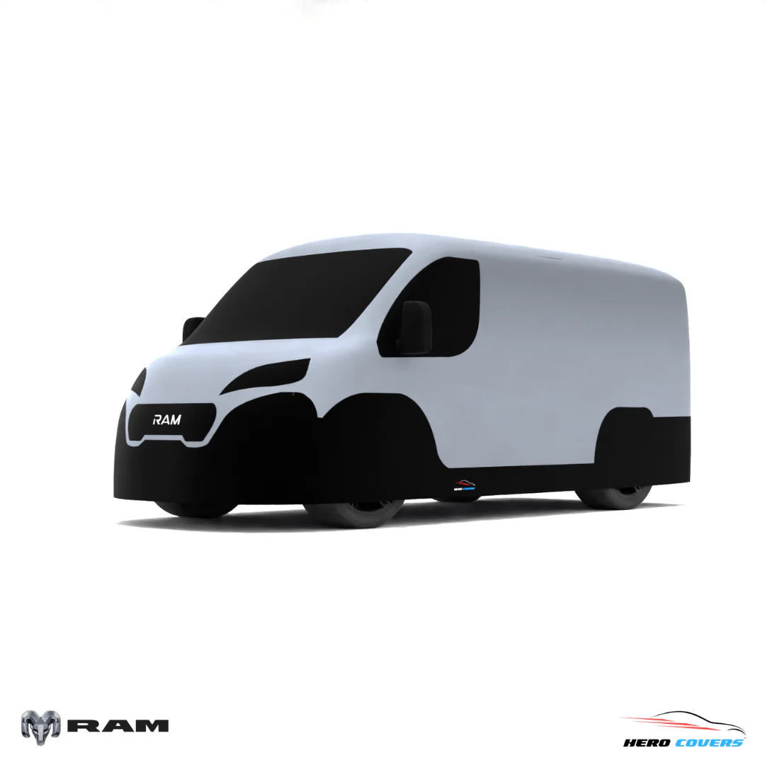 RAM PROMASTER (2020) Car Cover: Indoor or Outdoor Use - HeroCovers - Image 41