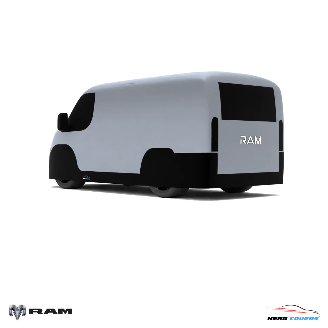 RAM PROMASTER (2020) Car Cover: Indoor or Outdoor Use - HeroCovers - Image 43