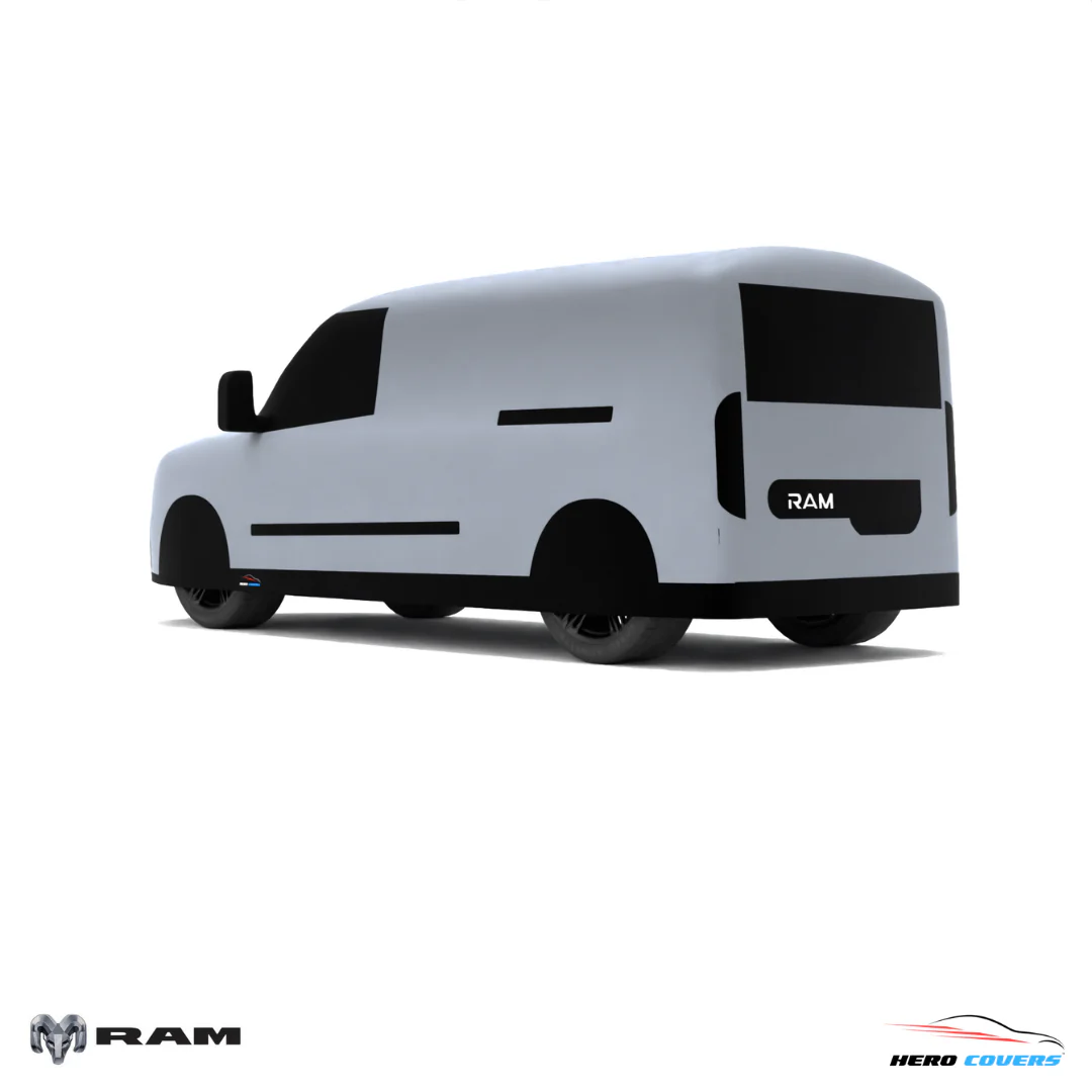 RAM PROMASTER CITY (2022) Car Cover: Indoor or Outdoor Use - HeroCovers - Image 39