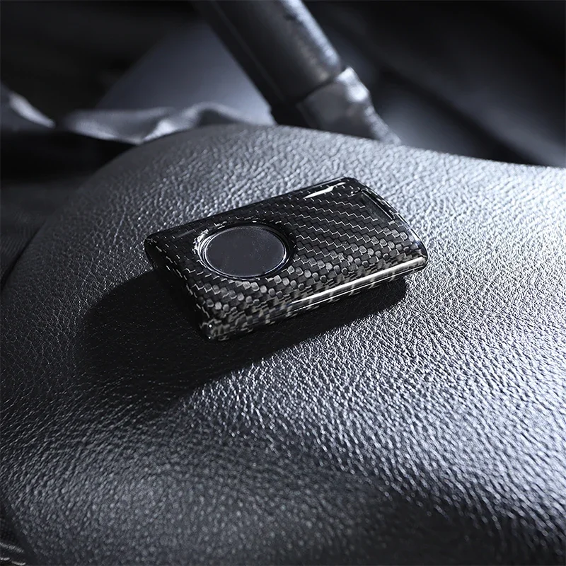 Real Carbon Fiber Key Fob Cover for Chevrolet Corvette C7 (2014–2019) - Image 4