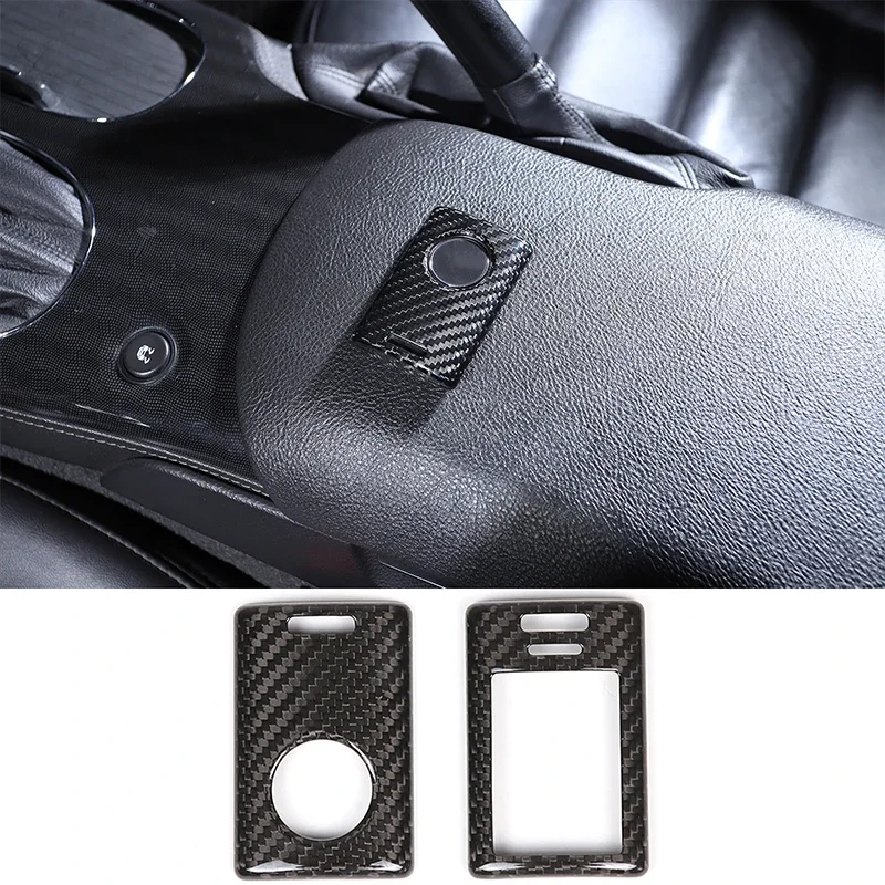 Real Carbon Fiber Key Fob Cover for Chevrolet Corvette C7 (2014–2019) - Image 6