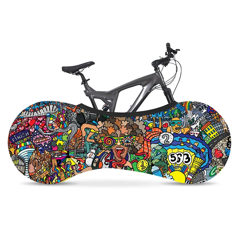 Retro Bike Cover Design – Premium Indoor Bike Cover by HeroCovers - Image 10