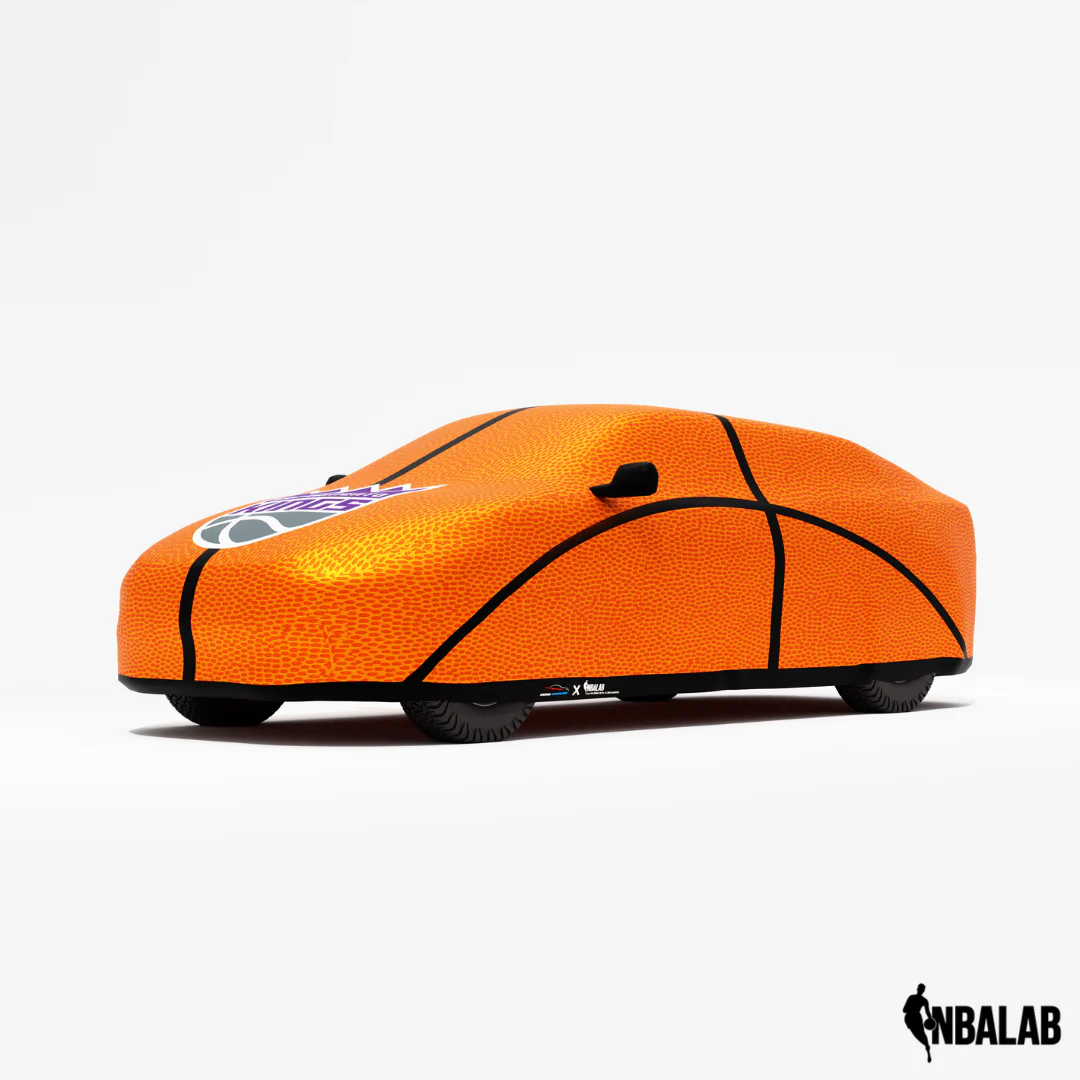 Officially Licensed Sacramento Life Size Basketball Car Covers – Indoor & Outdoor | NBA Protection | HeroCovers - Image 3