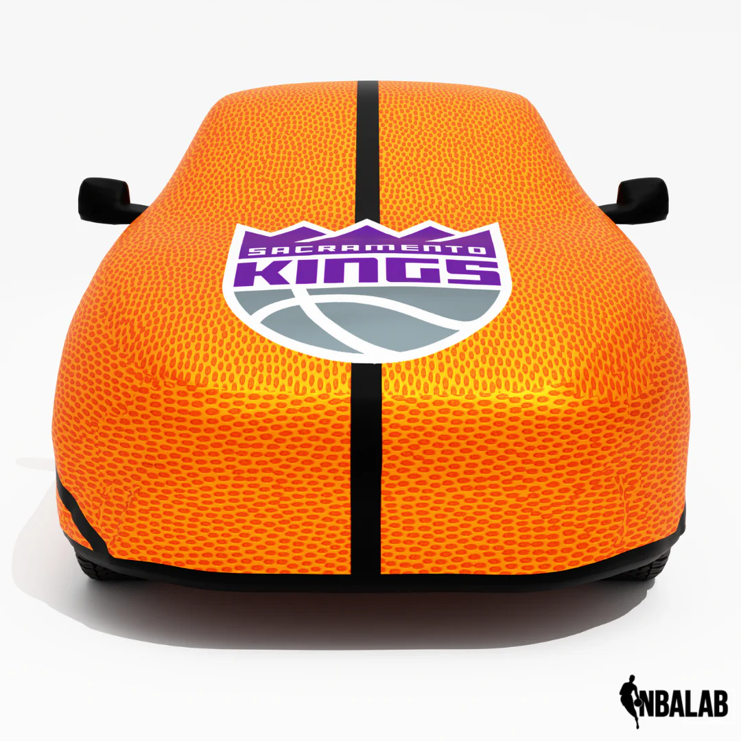 Officially Licensed Sacramento Life Size Basketball Car Covers – Indoor & Outdoor | NBA Protection | HeroCovers - Image 4