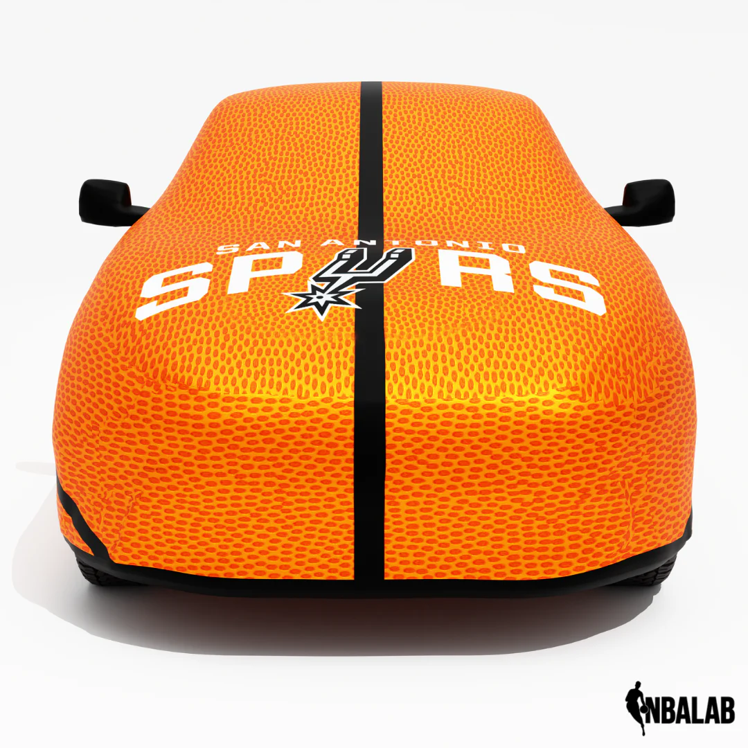 Officially Licensed San Antonio Life Size Basketball Car Covers – Indoor & Outdoor | NBA Protection | HeroCovers - Image 4