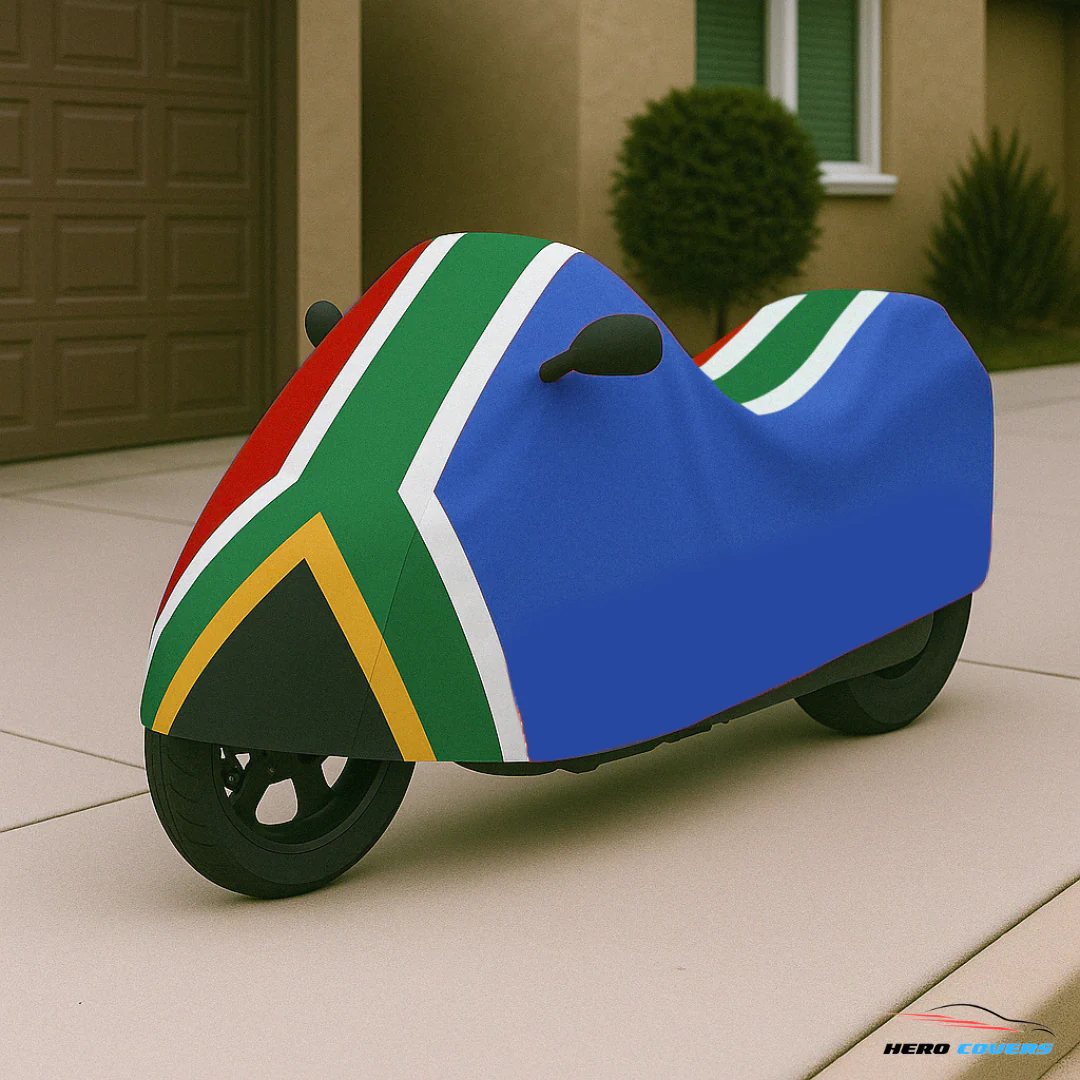 South Africa Flag Design Car Cover | Premium Indoor or Outdoor Protection | HeroCovers - Image 2