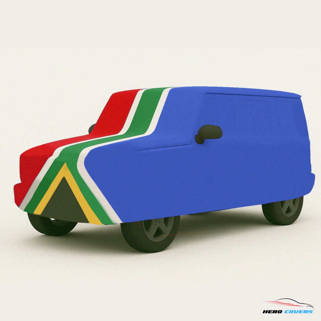 South Africa Flag Design Car Cover | Premium Indoor or Outdoor Protection | HeroCovers - Image 3