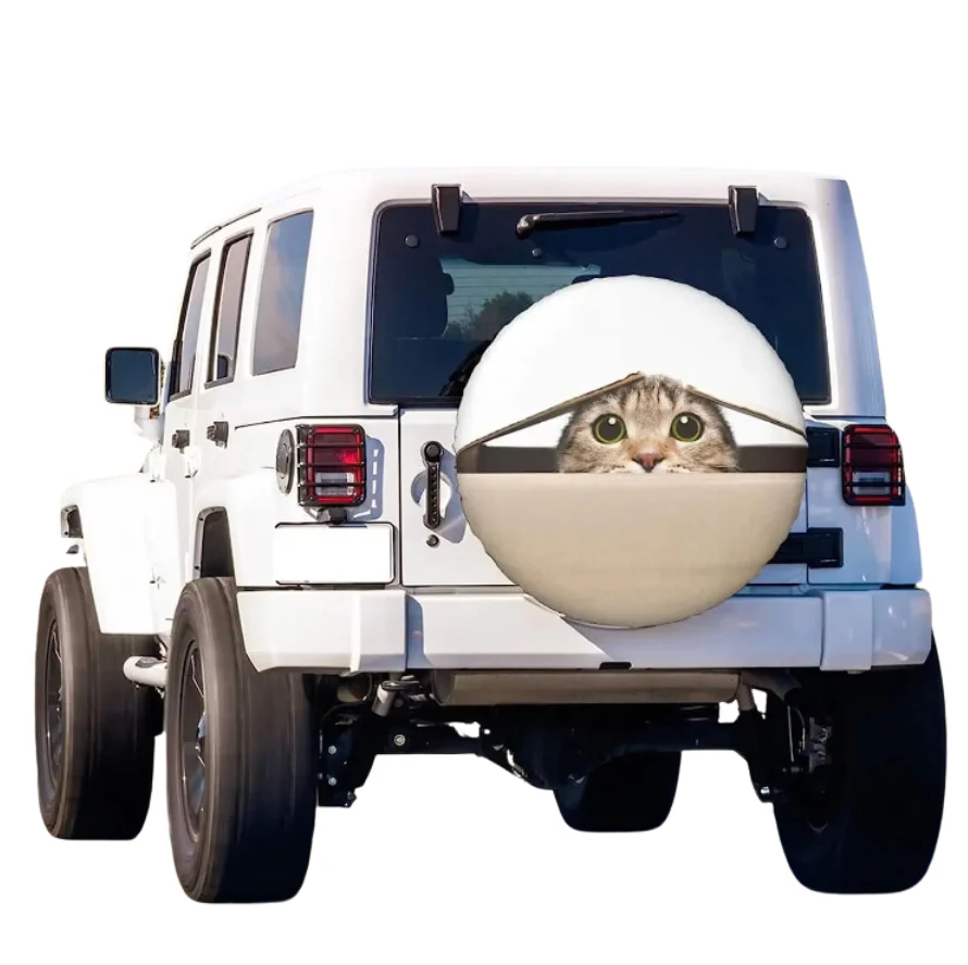 Custom Photo Upload Spare Tire Cover Jeep, Bronco, G Wagon, Baja - Image 11
