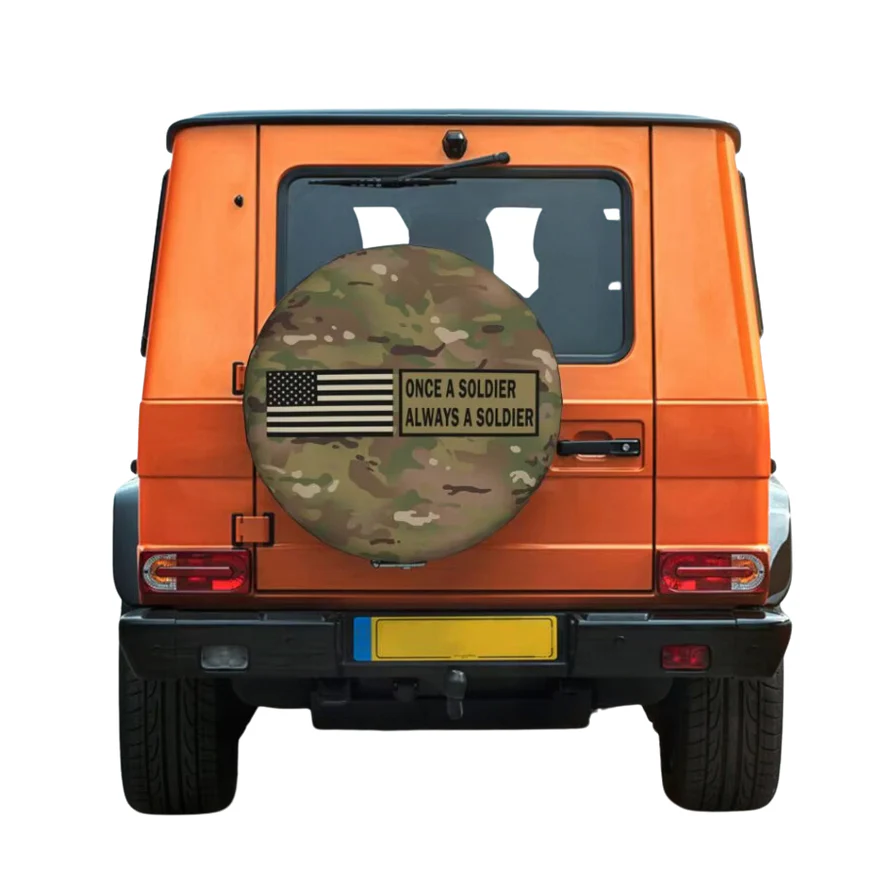 Custom Photo Upload Spare Tire Cover Jeep, Bronco, G Wagon, Baja - Image 13