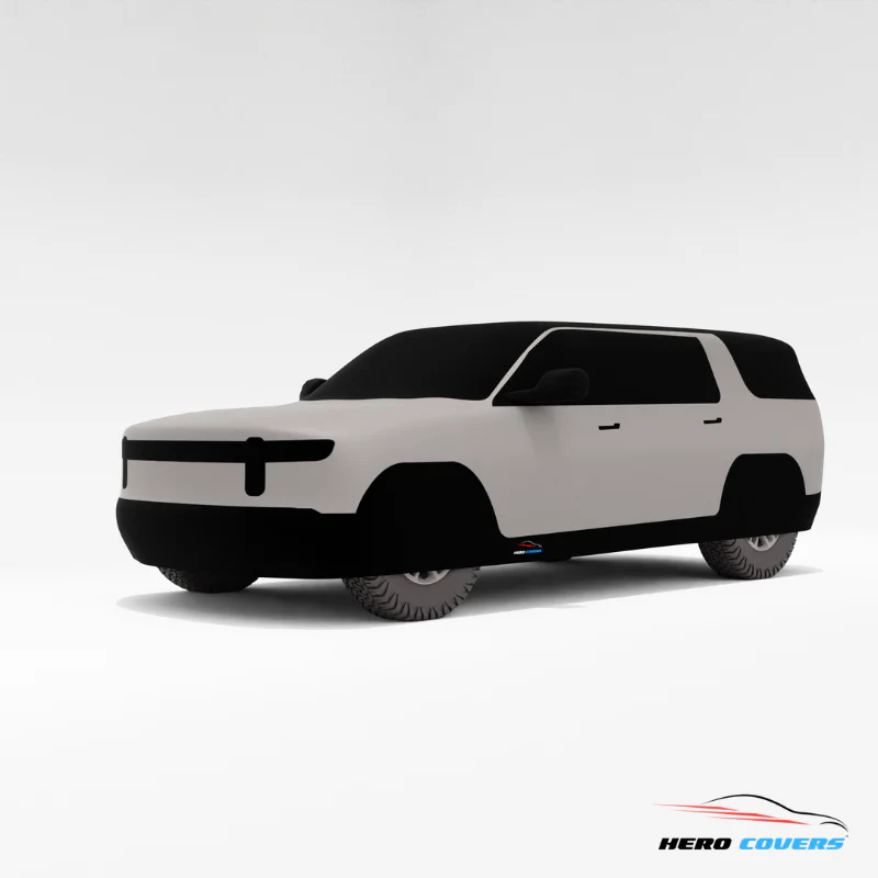 Indoor or Outdoor Car Cover | Compatible For: Rivian R1S - Image 13