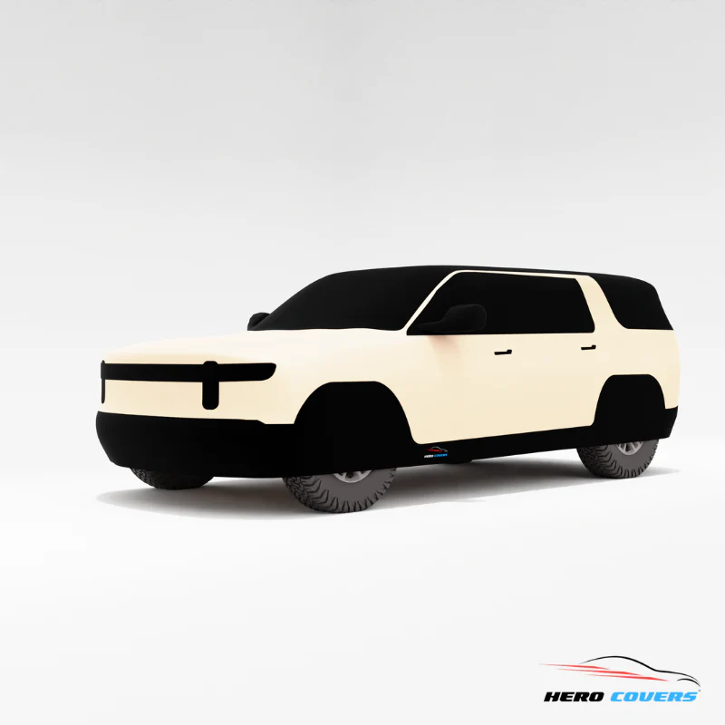 Indoor or Outdoor Car Cover | Compatible For: Rivian R1S - Image 17