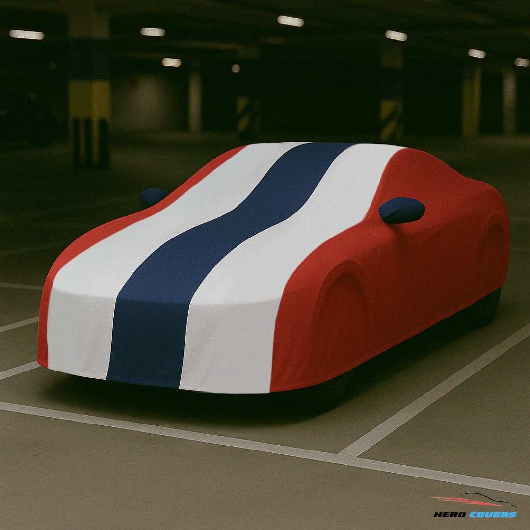 Thailand Flag Design Car Cover | Premium Indoor or Outdoor Protection | HeroCovers - Image 3
