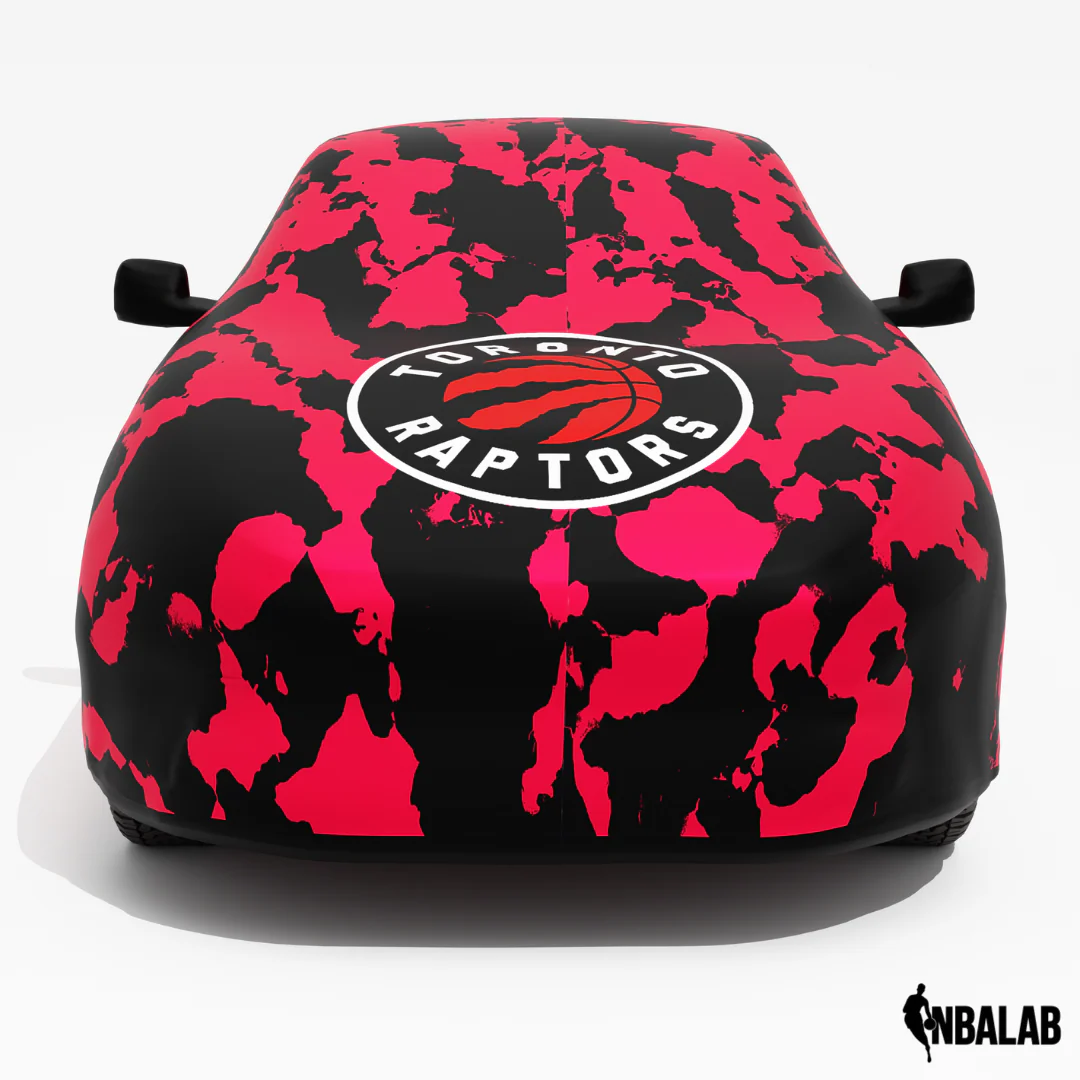 Officially Licensed Toronto Raptors Comouflage Car Covers – Indoor & Outdoor | NBA Protection | HeroCovers - Image 3