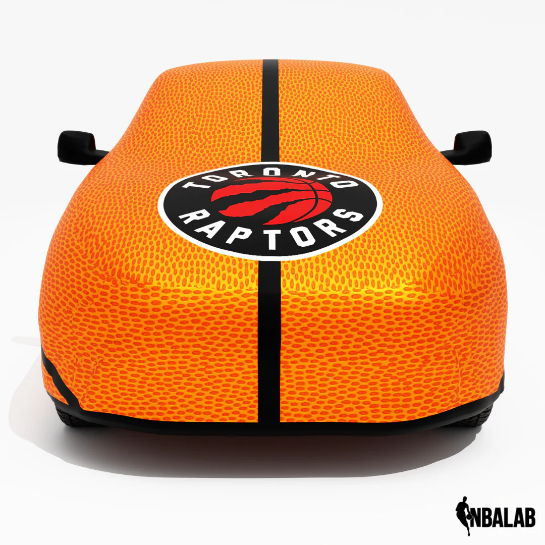 Officially Licensed Toronto Raptors Life Size Basketball Car Covers – Indoor & Outdoor | NBA Protection | HeroCovers - Image 4