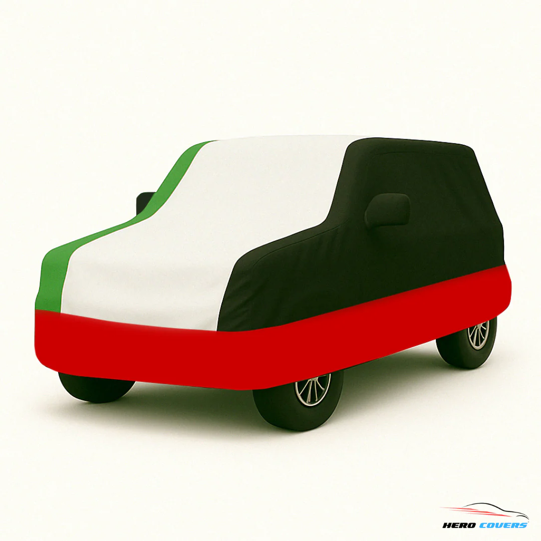 UAE Flag Design Car Cover | Premium Indoor or Outdoor Protection | HeroCovers - Image 4
