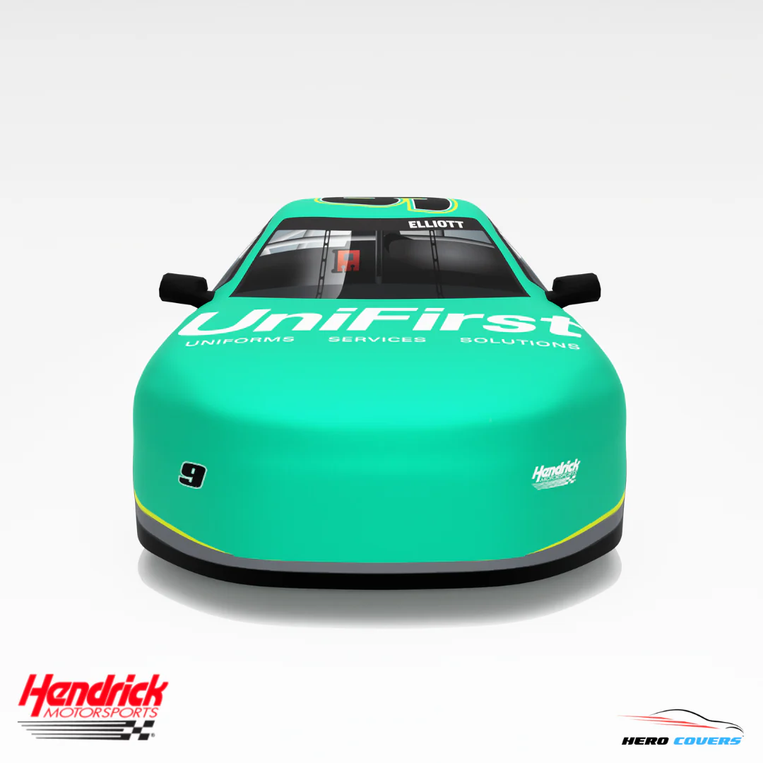 Officially Licensed Hendrick Motorsports UNIFIRST Car Cover – Precision Fit & Ultimate Protection | HeroCovers - Image 3