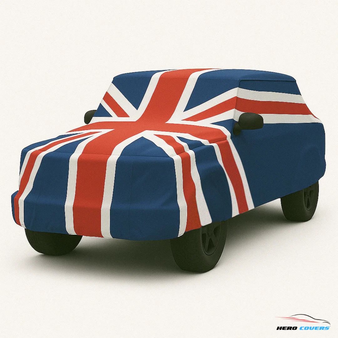 United Kingdom Flag Design Car Cover | Premium Indoor or Outdoor Protection | HeroCovers - Image 4