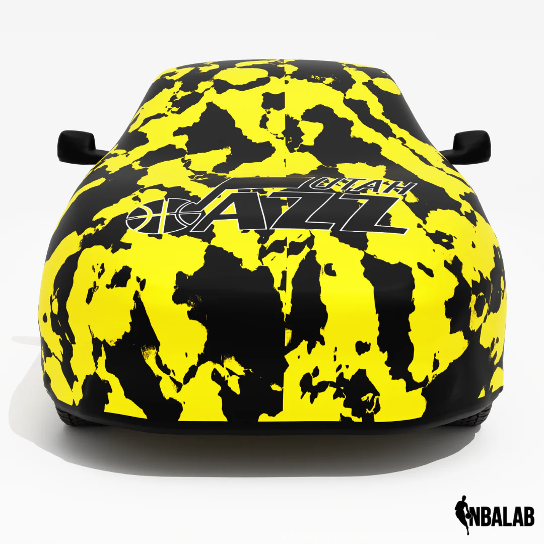 Officially Licensed Utah Jazz Comouflage Car Covers – Indoor & Outdoor | NBA Protection | HeroCovers - Image 3