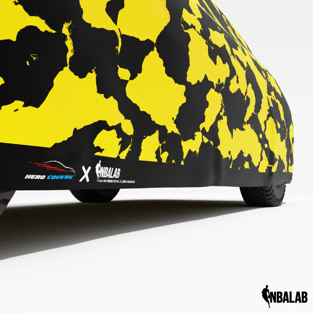 Officially Licensed Utah Jazz Comouflage Car Covers – Indoor & Outdoor | NBA Protection | HeroCovers - Image 4