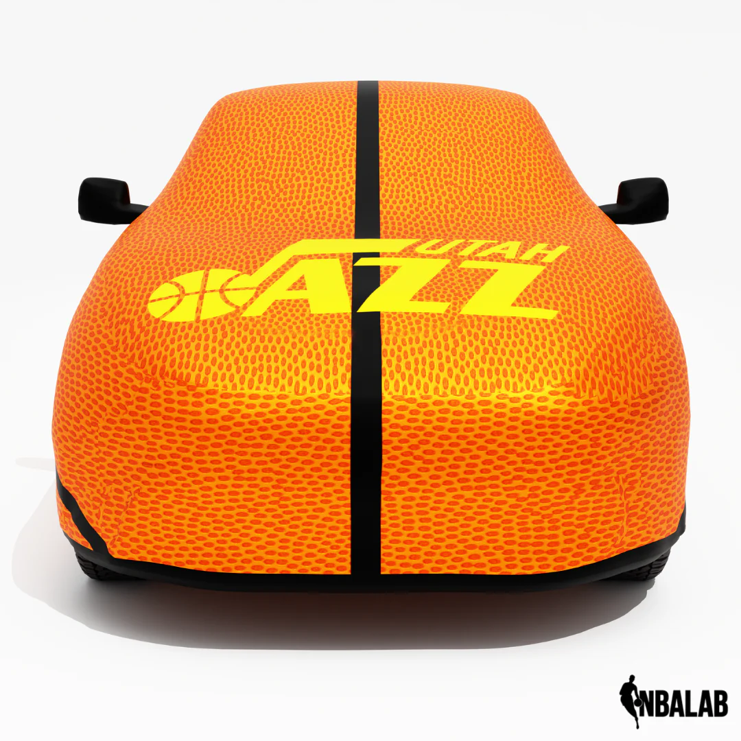 Officially Licensed Utah Jazz Life Size Basketball Car Covers – Indoor & Outdoor | NBA Protection | HeroCovers - Image 4