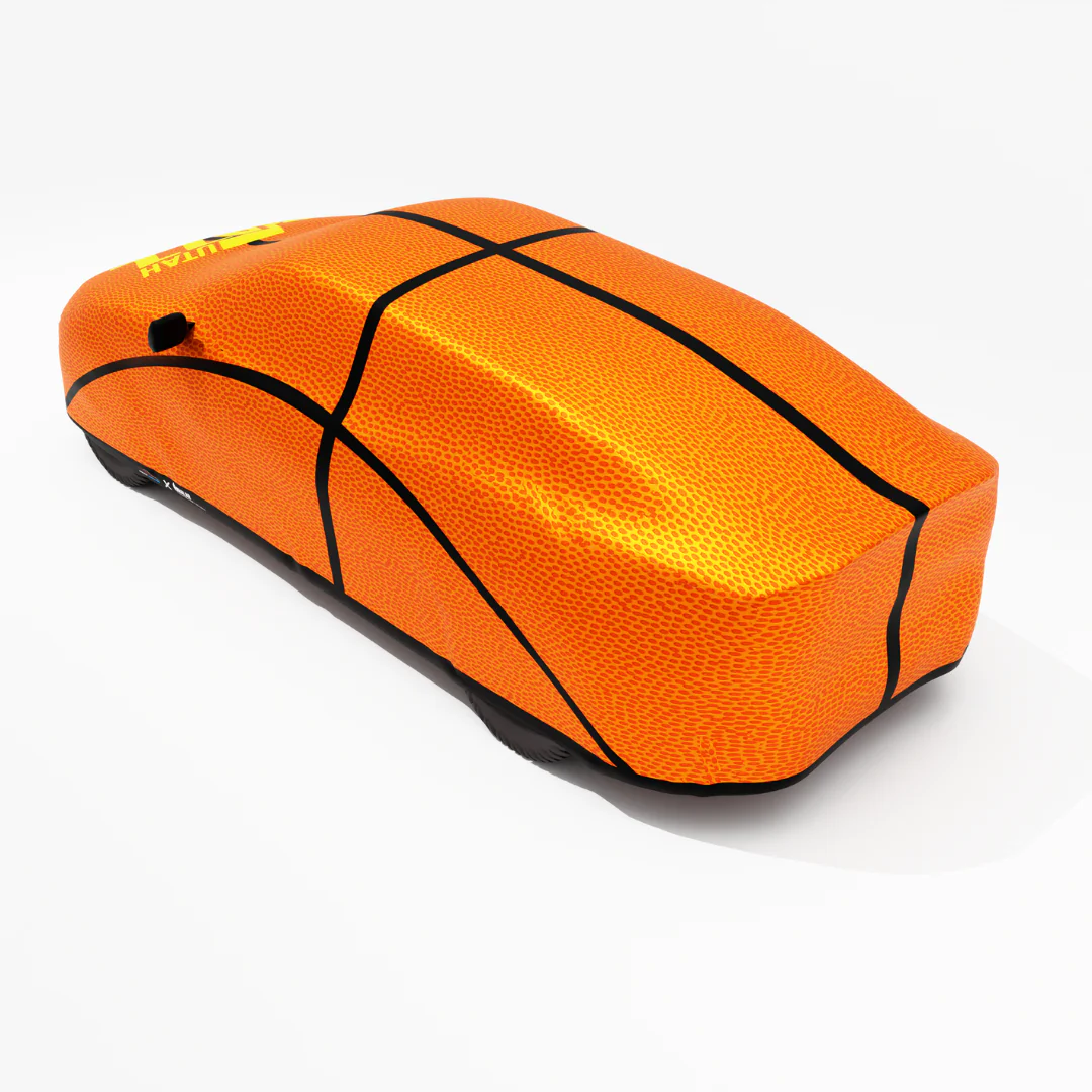 Officially Licensed Utah Jazz Life Size Basketball Car Covers – Indoor & Outdoor | NBA Protection | HeroCovers - Image 6