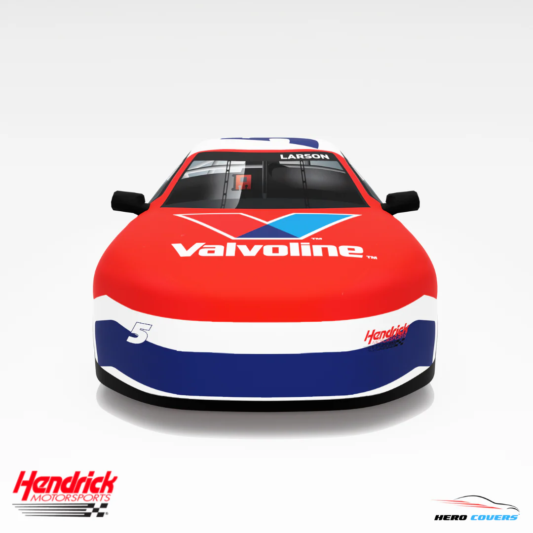 Officially Licensed Hendrick Motorsports No. 5 Valvoline Car Cover – Precision Fit & Ultimate Protection | HeroCovers - Image 3