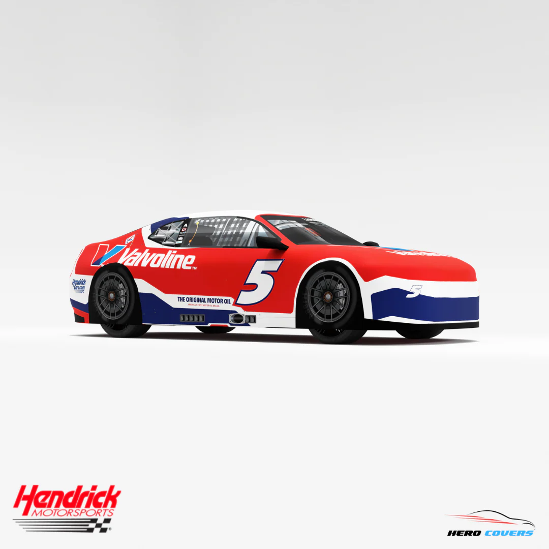 Officially Licensed Hendrick Motorsports No. 5 Valvoline Car Cover – Precision Fit & Ultimate Protection | HeroCovers - Image 5