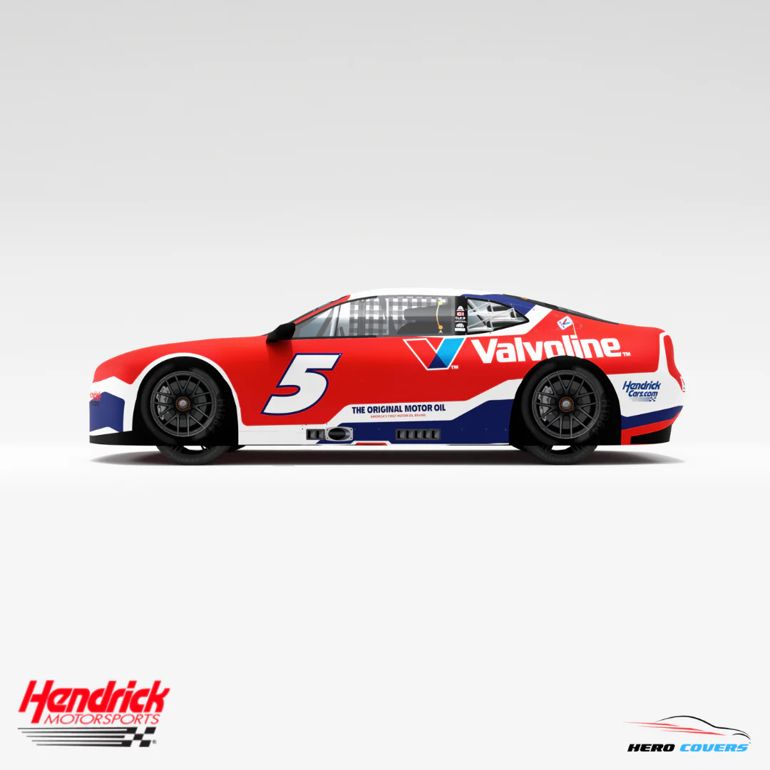 Officially Licensed Hendrick Motorsports No. 5 Valvoline Car Cover – Precision Fit & Ultimate Protection | HeroCovers - Image 8