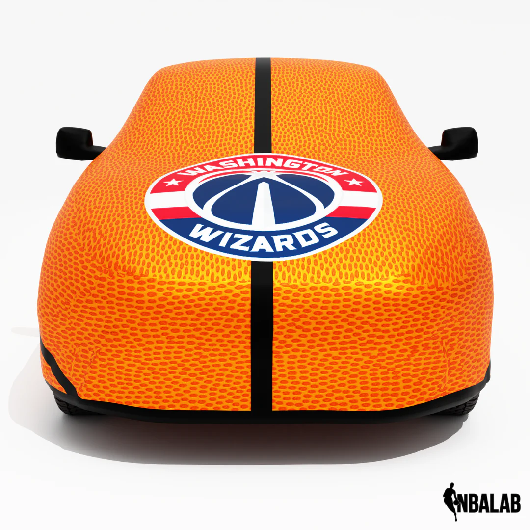Officially Licensed Washington Life Size Basketball Car Covers – Indoor & Outdoor | NBA Protection | HeroCovers - Image 4