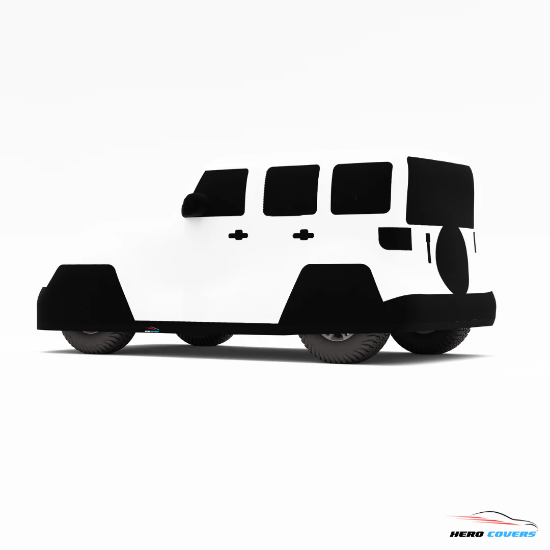 Indoor or Outdoor Car Cover | Compatible For: Wrangler (2018-Present) - Image 15